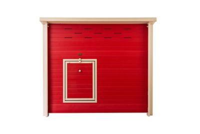 Image showing  ecoFLEX Jumbo Fontana Chicken Barn, Red