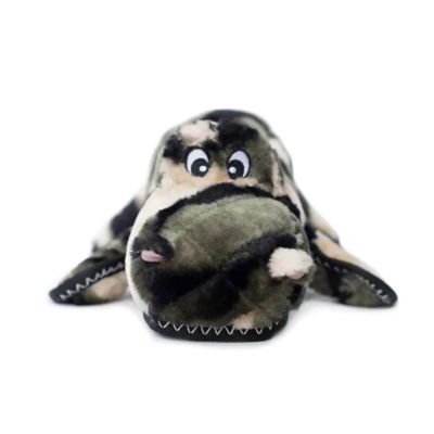 Image showing  Z-Stitch Grunterz Camron the Camo Gator Dog Toy
