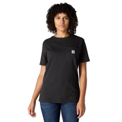 Image showing  Women's K87 Loose Fit Heavyweight Short-Sleeve Pocket T Shirt