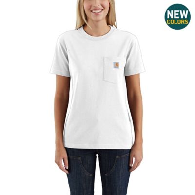 Carhartt Women's Loose Fit Heavyweight Short-Sleeve Pocket T-Shirt, 103067