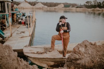 Image showing  Women's Workwear Logo Long-Sleeve T-Shirt
