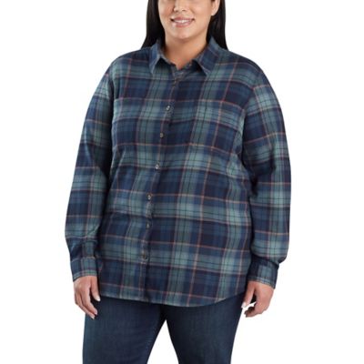 Carhartt Women's Long-Sleeve Hamilton Flannel Shirt at Tractor Supply Co.