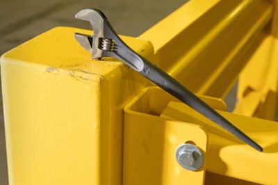 Image showing  10 in. Adjustable Spud Wrench