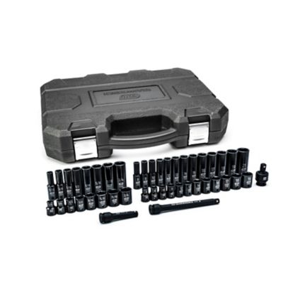 Image showing  3/8 in. Drive SAE/Metric Impact Socket Set, 44 pc.