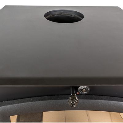 Image showing  3200 sq. ft. Model 91 Wood Stove with Black Door, FP 91