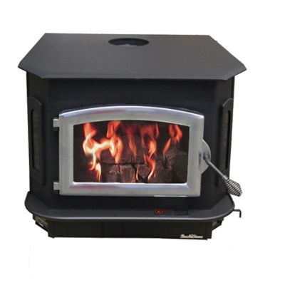 Buck Stove Model 81 Wood Stove with Pewter Door, 2,700 sq. ft.
