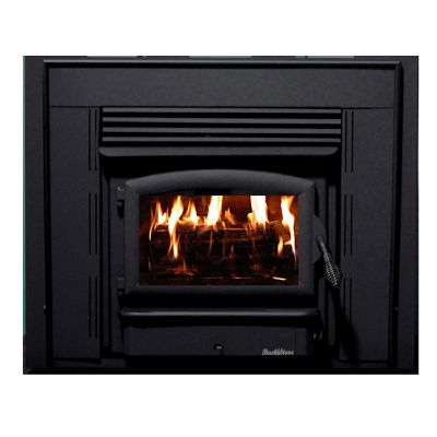 Buck Stove Model ZC21 NC Wood Stove with Black Door, 800 to 1,800 sq. ft.