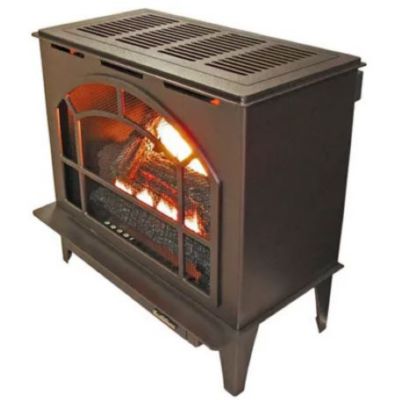 Image showing  1000 sq. ft. Propane Gas Vent-Free Townsend II Stove with Vintage Copper Finish, 32,000 BTU, NV S-TOWNSEND VC-LP