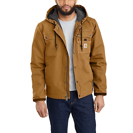 Carhartt Washed Duck Bartlett Hooded Jacket, 103826 at Tractor