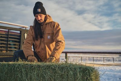 Image showing 3 th Carhartt Men's Washed Duck Bartlett Hooded Jacket