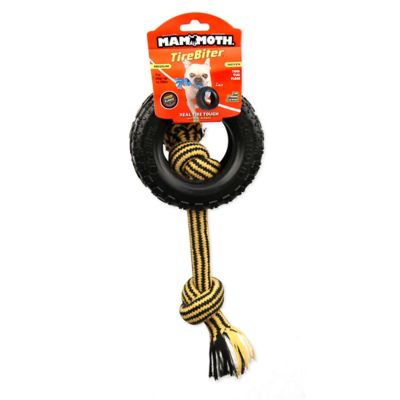 Image showing  Pet Medium 5 in. Tirebiter Advanced with Rope Dog Toy