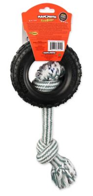 Image showing  Pet Medium 5 in. Tirebiter Advanced with Rope Dog Toy