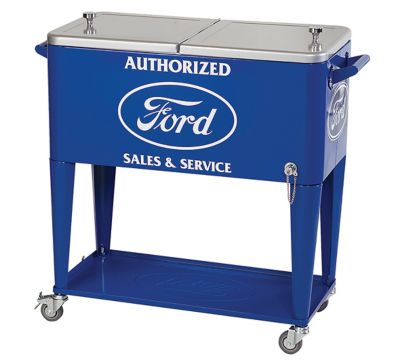 Image showing  80 qt. Rolling Beverage Cooler