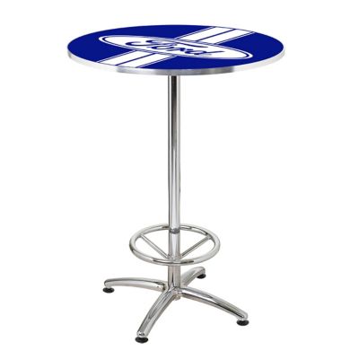 Ford Round Stripes Cafe Table, 41 in.