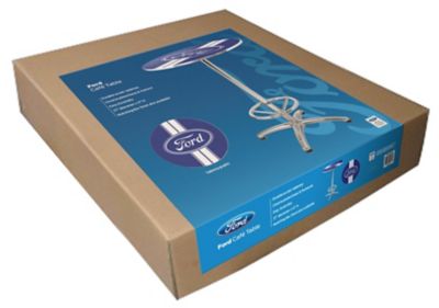 Image showing  Round Stripes Cafe Table, 41 in.