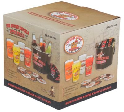 Image showing  Pint Glass Party Bucket Set, 14 pc.