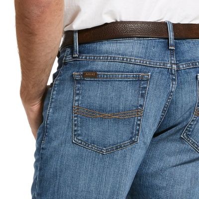 Image showing 5 th Ariat Men's Relaxed Fit Low-Rise Legacy M2 Traditional Bootcut Jeans