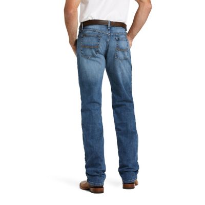 Image showing 1 th Ariat Men's Relaxed Fit Low-Rise Legacy M2 Traditional Bootcut Jeans