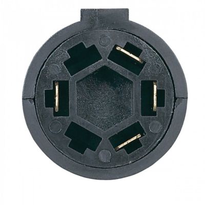 Image showing 8 th Hopkins Towing Solutions 7-RV Blade to 4-Wire Flat Adapter