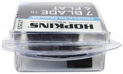 Image showing 12 th Hopkins Towing Solutions 7-RV Blade to 4-Wire Flat Adapter