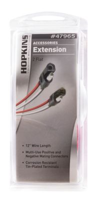 Image showing  14 in. 16-Gauge 2-Pole Flat Extension