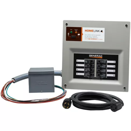 Generac Homelink 30A Manual Transfer Switch Kit Resin PIB and Cord Generator Parts & Accessories