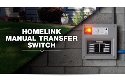 Image showing  30A Homelink Manual Transfer Switch Kit, Aluminum PIB