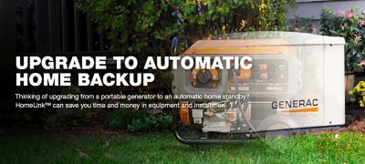 Image showing 5 th Generac 30A Homelink Manual Transfer Switch Kit, Aluminum PIB