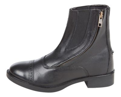 Image showing 5 th Huntley Equestrian Girls' Daisy Clipper Zipper Paddock Boots