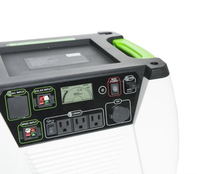 Image showing 8 th Nature's Generator 1.800/1,440-Watt Solar Powered Generator Package