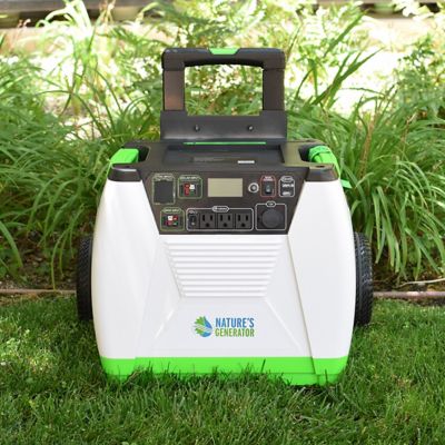 Image showing 9 th Nature's Generator 1.800/1,440-Watt Solar Powered Generator Package