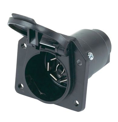 Image showing  7-RV Blade Plastic Connector with Vehicle Side Socket