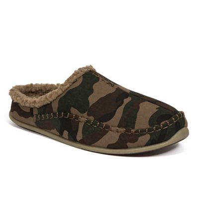 camouflage slippers