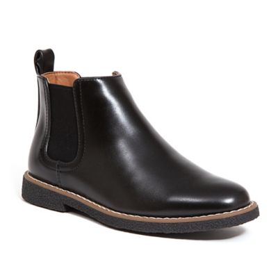 boys black chelsea boots