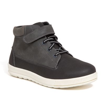 Deer Stags Boys' Niles Sneaker Boots, Black/Gray