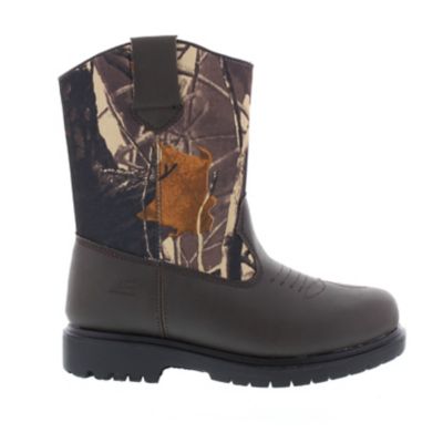 Image showing  Unisex Kids' Tour Camouflage Pull-On Boots