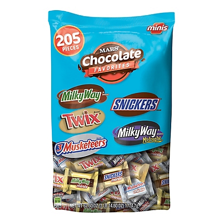 Mars Favorites Fun-Size Candy Bars, 62.6 oz., 5 Varieties