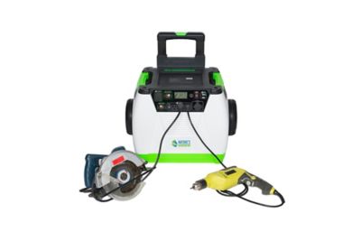 Image showing 6 th Nature's Generator 1,800/1,440-Watt Electric Powered Gold System Generator, Includes 1 Generator and 1 Solar Panel