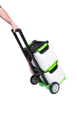 Image showing 6 th Nature's Generator 1,800/1,440-Watt Solar Powered Platinum Generator System, Includes Generator, Power Pod and 3 Solar Panels