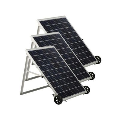 Image showing 8 th Nature's Generator 1,800/1,440-Watt Solar Powered Platinum Generator System, Includes Generator, Power Pod and 3 Solar Panels