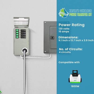 Image showing 5 th Nature's Generator Power Transfer Kit