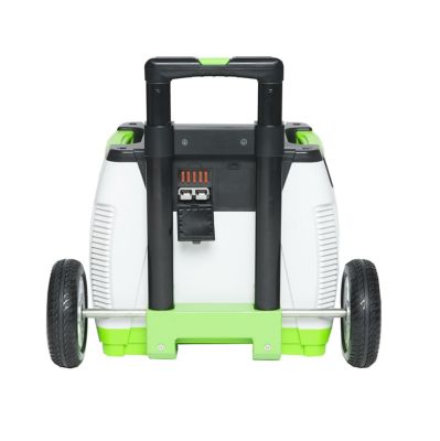 Image showing  1,800/1,440-Watt Solar Powered Gold WE Generator System, Includes Generator, Solar Panel and Wind Turbine