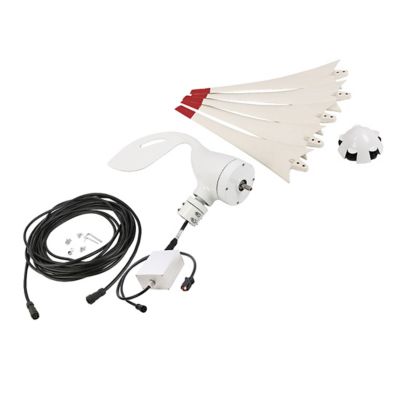 Image showing  1,800/1,440-Watt Solar Powered Gold WE Generator System, Includes Generator, Solar Panel and Wind Turbine