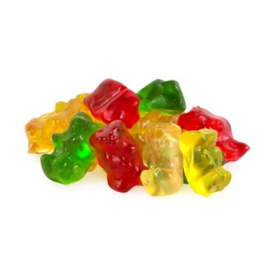 Image showing  Gold Gummy Bear Candy Snack Size Packs, 54 ct.