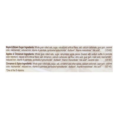 Image showing  Oatmeal Variety Pack Box, 3 Flavors, 52 ct.