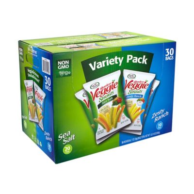 Sensible Portions Garden Veggie Straws Variety pk., 30 ct.