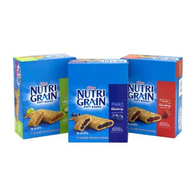 Image showing  Soft-Baked Healthy Breakfast Bars Variety, 3 Flavors, 48 ct.