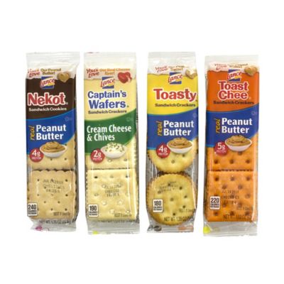 Image showing  Cracker Snack Variety Pack, 4 Flavors, 36 ct.