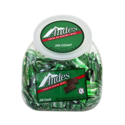 Andes Creme De Menthe Chocolate Mint Thins, 240 ct.