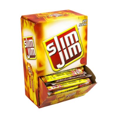 Slim Jim Original Beef Jerky Sticks, 120 ct. I love these Slim Jim jerky snacks sticks